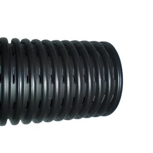 Tubo Cortubo Para Drenagem 150 mm Preto 50 M