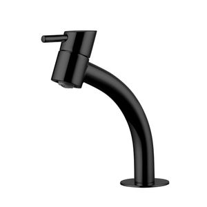 Torneira Lorenzetti Swan 1196 B42 Mesa Bica Baixa P/ Lavatório 1/4 de Volta Preto Fosco