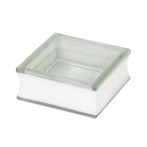 Tijolo De Vidro Jinghua ARX-0099 19 x 19 x 8 Cm Incolor
