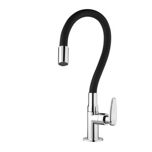 Torneira Viqua Allure Mouve 1170202 Mesa Para Cozinha Com Arejador 1/4 de Volta Preta