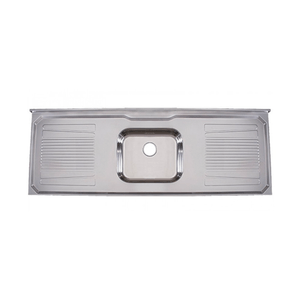 Pia Pianox Standard Com Escorredor Sem Válvula Cozinha Aço Inox 160 x 53 Cm