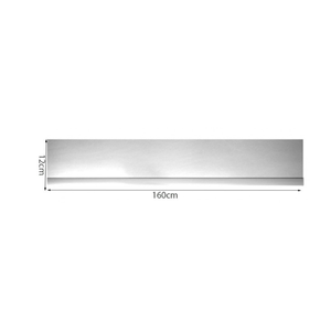 Calha Protetora Pianox Standard Para Pia Aço Inox 1,6 M