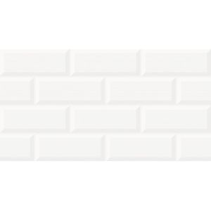 Revestimento Pisoforte Decorare Bianco Plus Brilhante Classe A - Retificado 31 x 60 Cm 2,25 m²
