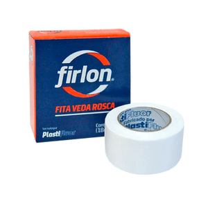 Fita Firlon Veda Rosca Branca 18 mm x 10 M