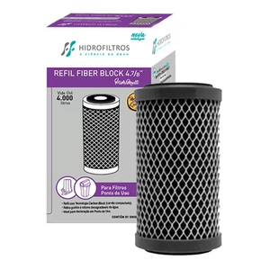 Refil Hidrofiltros 902-0540 Fiber Block Para Filtro 4.7/8'