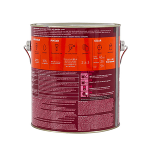 Tinta Suvinil Esmalte Premium Cor & Proteção Fosco Preto 3,6 L