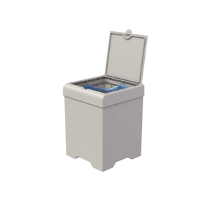 Lixeira Stolf Smile 1512AR 5,4 L Areia