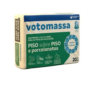 Argamassa Votomassa Piso Sobre Piso Cinza 20 Kg