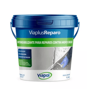 Impermeabilizante Viapol Viaplus Reparo Branco 12 Kg