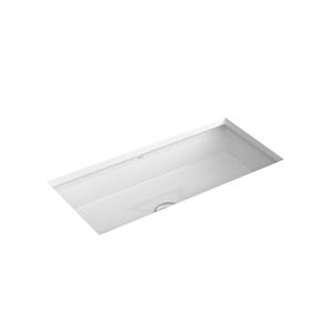 Cuba Deca Embutir Retangular L.1071 Branca 59 x 30,5 Cm