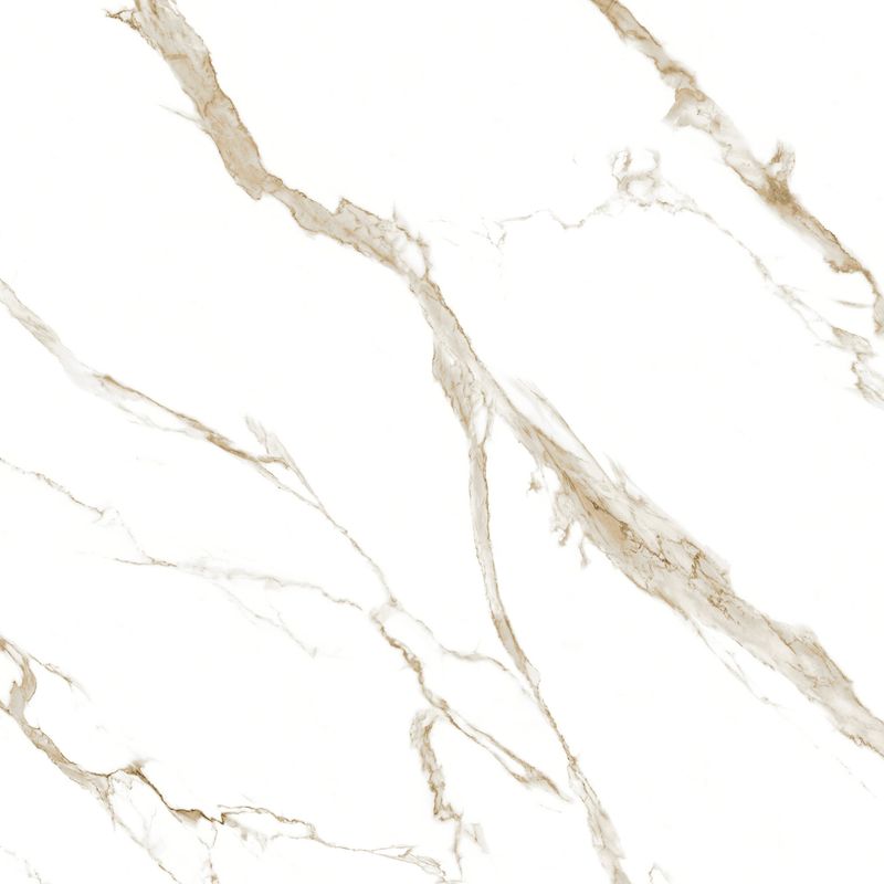 Piso Embramaco P85050 Calacata White Lux Mag Polido Classe A - Retificado 85 x 85 Cm 2,16 m²