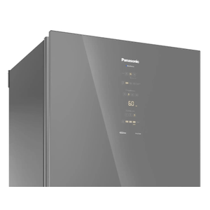 Refrigerador Panasonic NR-BB65GVFMB Inverter Frost Free 2 Portas 450 L Diamond Glass 220 V