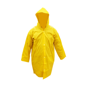 Capa de Chuva Capere Com Forro G Amarela PVC