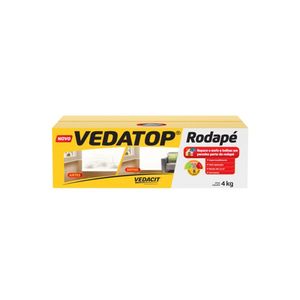 Impermeabilizante Vedacit Vedatop Rodapé Branco 4 Kg