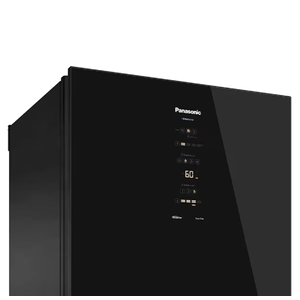 Refrigerador Panasonic NR-BB65GVFBB Inverter Frost Free 2 Portas 450 L Black Glass 220 V