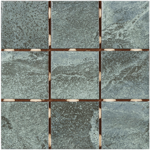 Revestimento Ceral Sancho Green Telado Brilhante Classe A 10 x 10 Cm 2,07 m²