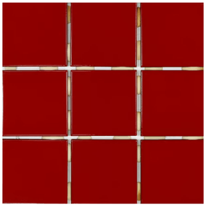 Revestimento Ceral Vermelho Telado Classe A 30,7 x 30,7 Cm 2,07 m²