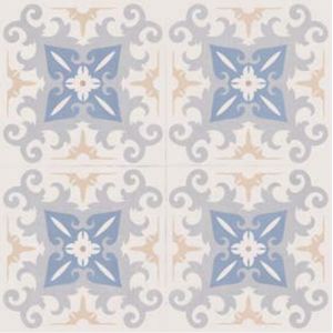 Porcelanato Decore DP61110 Habitare Blue Acetinado Classe A - Retificado 61,8 x 61,8 Cm 2,67 m²