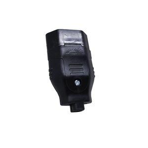 Plugue Alumbra 2769 Fêmea 2P+T Preto 20A 250V~