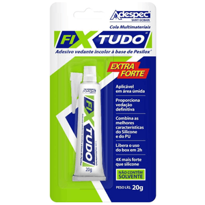 Adesivo Adespec Pesilox FixTudo Transparente 20 g