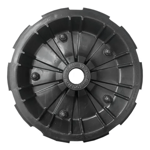 Pneu Flex Border Rodado Completo Com Eixo Universal 35 Cm