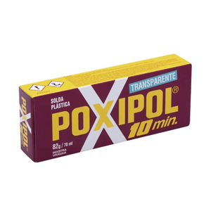 Adesivo Epóxi Poxipol Transparente 82 g