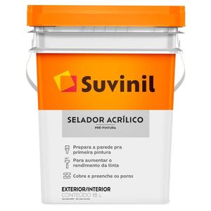 Selador Acrílico Suvinil Pré-Pintura 18 L