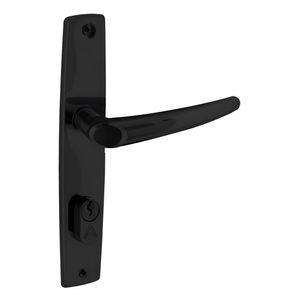 Fechadura Aliança Joy F-2600/241 Com Espelho Externa Preto Fosco