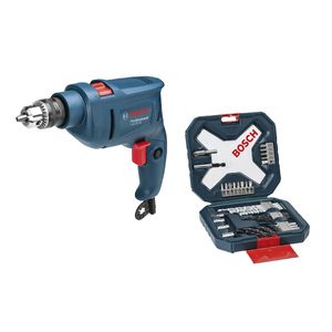 Furadeira Bosch GSB 450 RE Professional de Impacto Com Acessórios X-Line 450 W 220 V