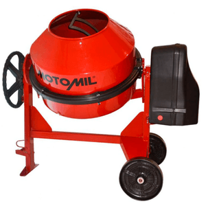 Betoneira Motomil MB-400P Com Chave de Segurança 400 L 2 HP 220 V Vermelha