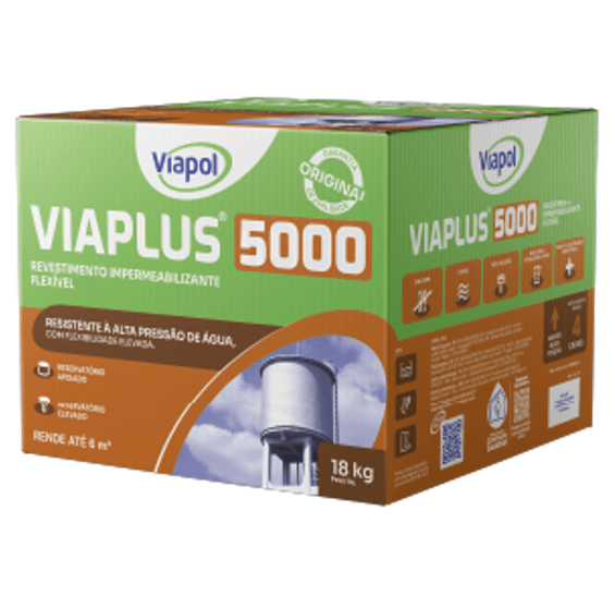Impermeabilizante Viapol Viaplus 5000 18 Kg| Casas da Água - Casas da Água