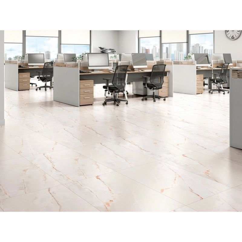 Piso Pisoforte Valência Acetinado Classe A - Retificado 56 x 100 Cm 2,25 m²