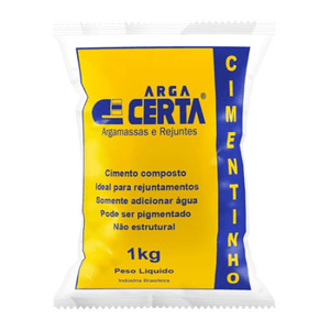 Cimentinho Normal Branco 1 Kg