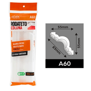 Rodateto Epex A60 Canto Interno Poliestireno