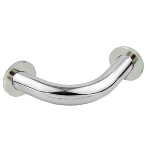 Barra de Apoio Geris Canto Inox Polido 15 x 15 Cm