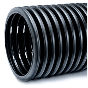 Tubo Cortubo Para Drenagem 100 mm Preto 50 M