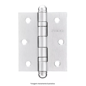 Dobradiça Pado SM 3025 Inox Escovado