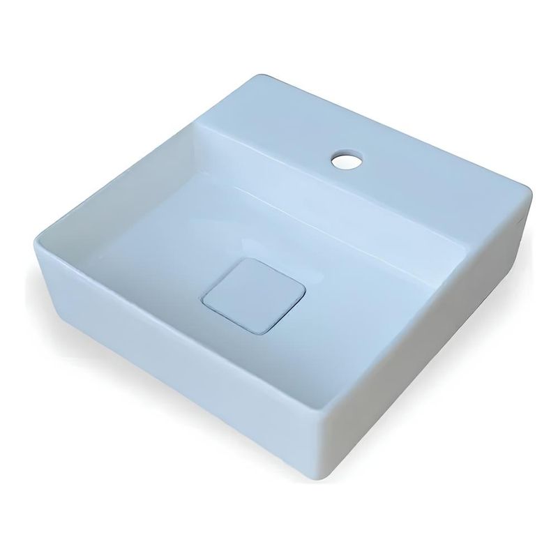 Cuba Icasa Apoio Quadrada C/ Mesa ICA29 Branca 40 x 40 Cm