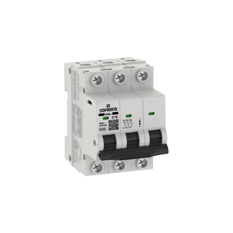 Disjuntor Soprano SHB3 GIII Curva C Tripolar 32A
