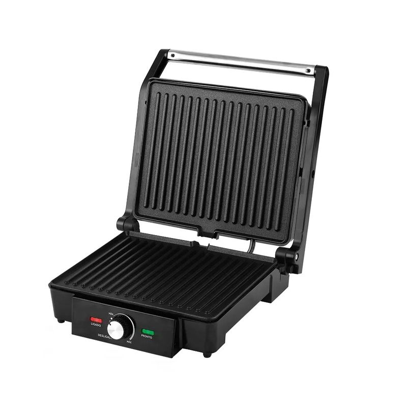 Multi Grill Agratto AGRL01I-02 Mr Cheff 180° 2000 W 220 V Inox/Preto