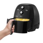 Fritadeira Midea FRB50P2 Sem Óleo Air Fryer 1700 W 220 V 5,3 L Preta