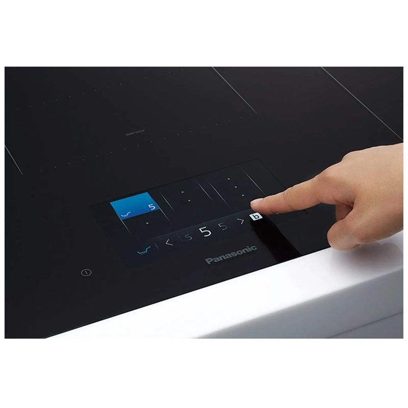 Cooktop Panasonic KY-T937XLRPK Indução Vitrocerâmico 4 Bocas Inteligente Preto 220 V