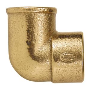 Joelho Eluma RF 707-3 Bolsa x Fêmea 90° 22 mm x 1/2' Bronze