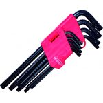 Kit de Chaves Mister Torx L Suporte T10 a T50 9 Peças