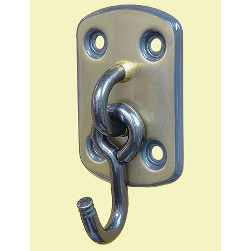 Gancho União Mundial Para Rede Aço Oxidado