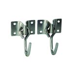 Gancho Mister Para Rede Inox 2 Peças