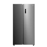 Refrigerador Midea MD-RS710FGD462 Inverter Frost Free Side by Side 511 L Inox 220 V