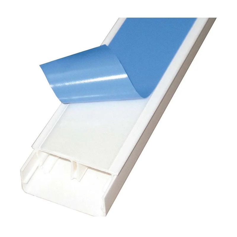 Canaleta Pial 30801ADX C/ Fita Adesiva 20 x 12 mm Branca 2 M