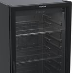 Expositor de Bebidas Venax 32876 VV 400 Elétrico Natural 400 L Preto 220 V