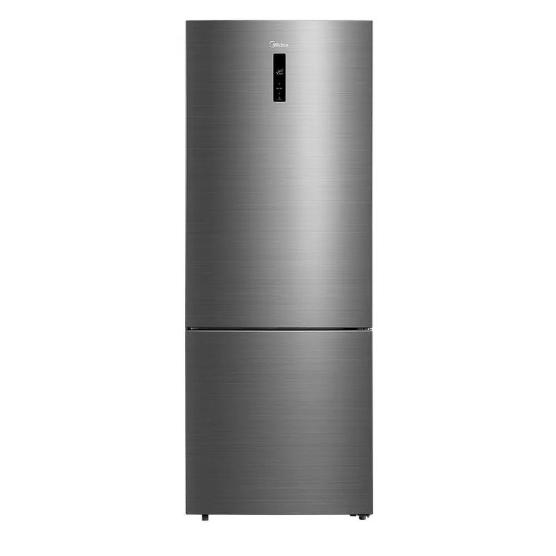 Refrigerador Midea MDRB593FGD463 Inverter Frost Free Inverse 416 L Inox Bivolt